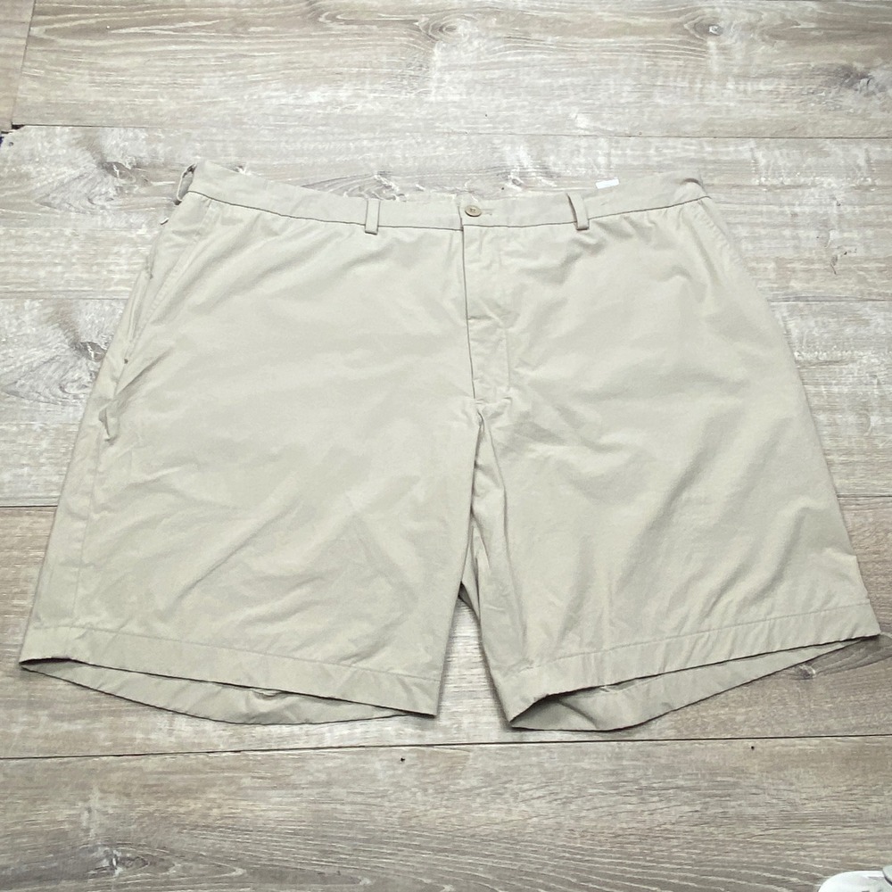 Vineyard Vines OTG On-The-Go Shorts Mens‎ 46 Tan Khaki Performance Stretch Golf